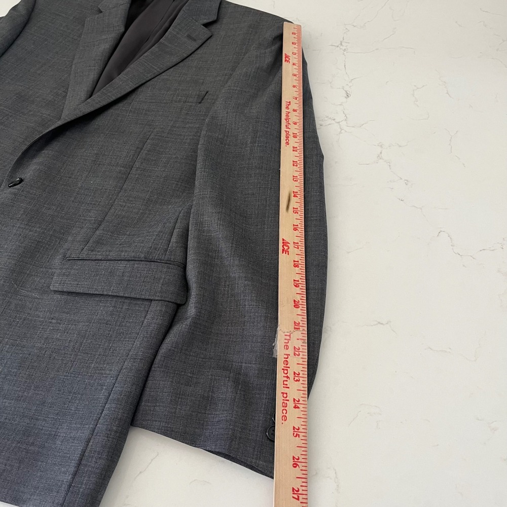 Lauren Ralph Lauren Blazer Mens 44L Gray - Picture 6 of 11